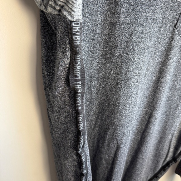 Dark Black‎ by Projek Raw XXL Men's Long Sleeve T-Shirt Marled Gray Streetwear - Picture 4 of 14